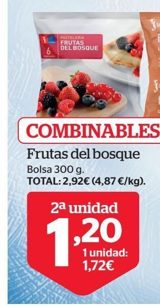 La Sirena Frutas del bosque oferta