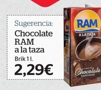 La Sirena Chocolate ram a la taza oferta