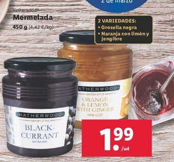 Lidl Mermelada oferta