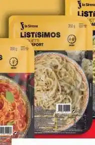 La Sirena Spaghetti roquefort listísimos bja.350g oferta