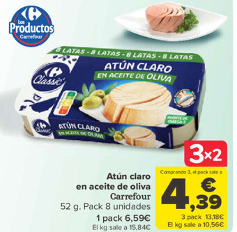 Carrefour Atún Claro en Aceite de Oliva oferta