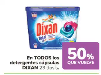 Carrefour En Todos Los Detergentes Cápsulas Dixan oferta