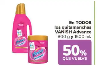 Carrefour En Todos Los Quitamanchas Vanish Advance oferta
