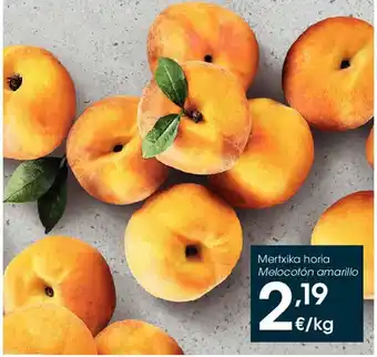 Eroski Mertxika horia Melocotón amarillo oferta