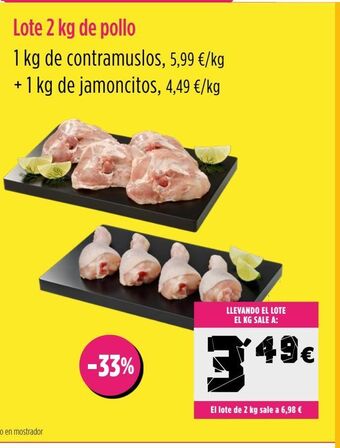 AhorraMas Pollo oferta