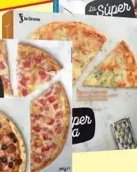 La Sirena Pizza la súper fina 4 quesos oferta