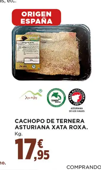 Hipercor Cachopo De Ternera Asturiana Xata Roxa oferta