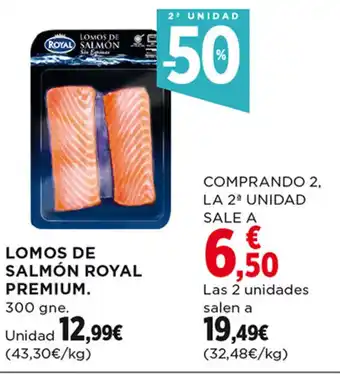 Hipercor Lomos de Salmón Royal Premium oferta