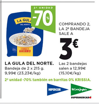 Hipercor La Gula Del Norte oferta