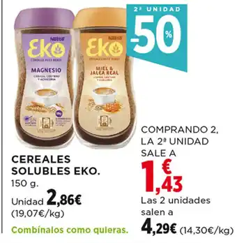 Hipercor Cereales Solubles Eko oferta