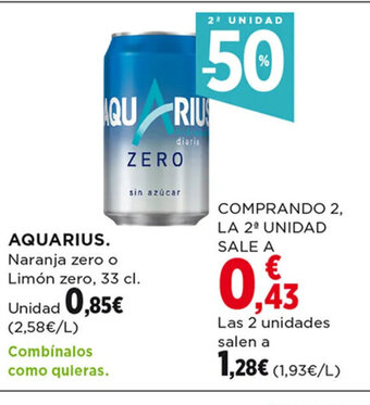 Hipercor Aquarius oferta