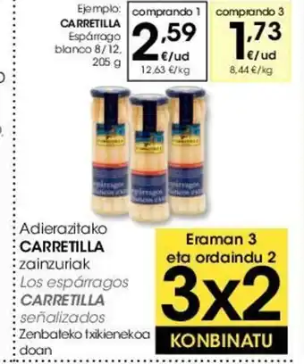 Eroski Carretilla Adierazitako oferta