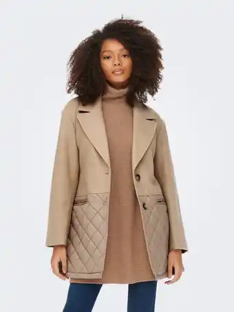 ONLY Mezcla de acolchado abrigo oferta