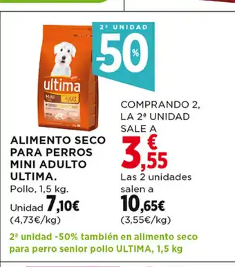 Hipercor Alimento Seco Para Perros Mini Adulto Ultima oferta