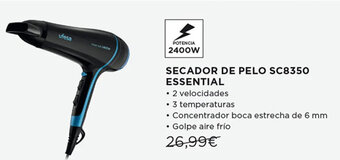 Hipercor Secador De Pelo SC8350 Essential oferta