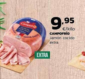 Supermercados Lupa Campofrio jamón cocido extra oferta
