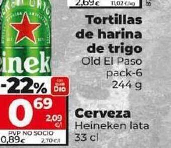 Dia Cerveza heineken oferta