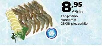 Supermercados Lupa Langostino vannamei oferta