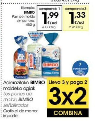 Eroski Bimbo oferta