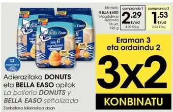 Eroski Donuts, Bella Easo oferta