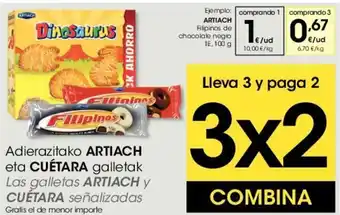 Eroski Artiach, Cuètara oferta