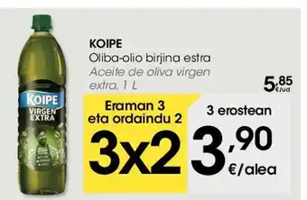 Eroski Koipe Oliba-olio birjina estra 1L oferta