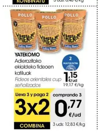 Eroski Yatekomo oferta
