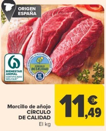 Carrefour Morcillo De Añojo Círculo De Calidad oferta