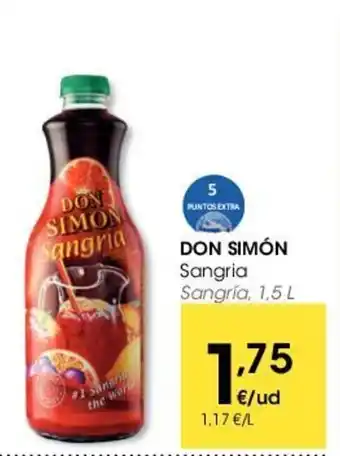 Eroski Don Simón Sangria 1,5L oferta