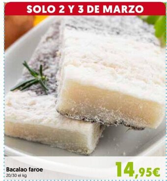 Hiper Usera Bacalao Faroe oferta