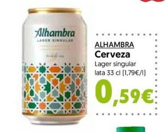 Hiper Usera Alhambra Cerveza oferta