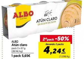 Hiper Usera Alb Atún Claro oferta
