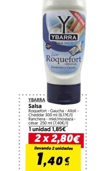 Hiper Usera Ybarra Salsa oferta