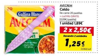 Hiper Usera Avecrem Caldo oferta