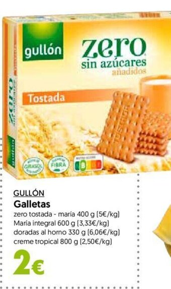 Hiper Usera Gullón Galletas oferta