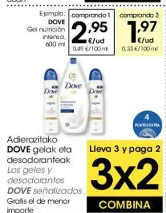 Eroski Dove oferta