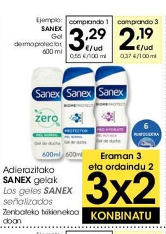 Eroski Sanex oferta