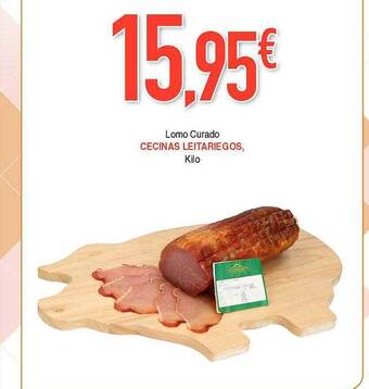 Masymas Lomo curado cecinas leitariegos oferta
