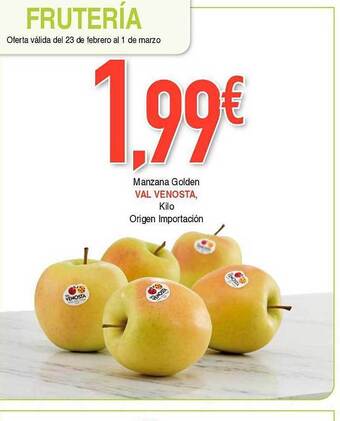 Masymas Manzana golden val venosta oferta