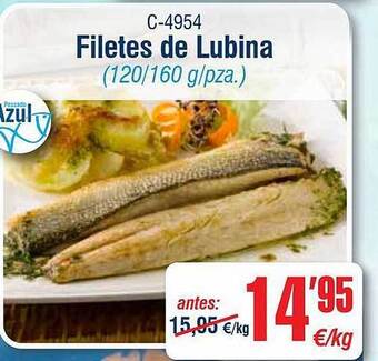 Abordo Filetes de lubina oferta
