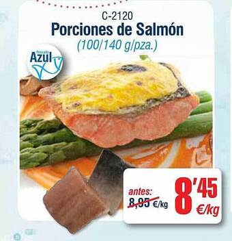 Abordo Porciones de salmón oferta