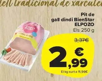 Carrefour Market Pit de gall dindi bienstar elpozo oferta