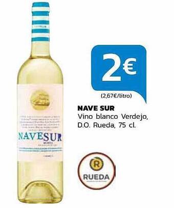 Supermercados Lupa Nave sur vino blanco verdejo d.o. rueda oferta