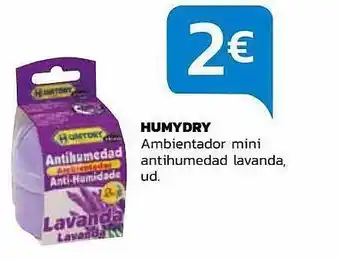 Humydry ambientador mini antihumedad lavanda