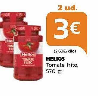 Supermercados Lupa Helios tomate frito oferta
