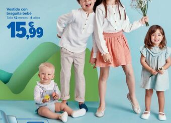 Carrefour Vestido con braguita bebé oferta