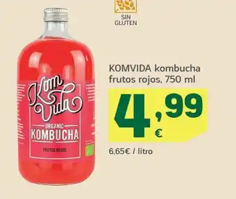 HiperDino Bebidas naturales komvida oferta