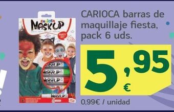 HiperDino Maquillaje de carnaval carioca oferta