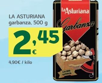 HiperDino Garbanzos la asturiana oferta