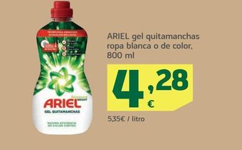 HiperDino Quitamanchas ariel oferta
